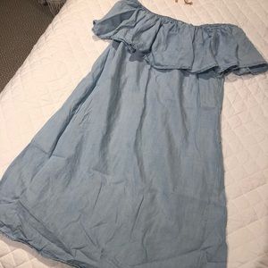 Chambray light weight dress. Size M